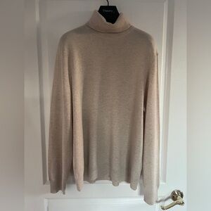 NWT Theory Hilles Cashmere Turtleneck Sweater, L